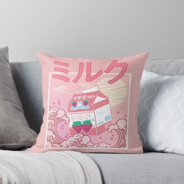 Item preview, Strawberry Milk Shirt - Colourful Retro 90s Japanese Kawaii Strawberry Milk Shake Carton Shirt - Milkshake Tee - Vaporwave culture designed and sold by secondskineu.