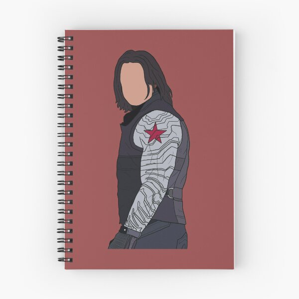 Item preview, Bucky (the winter soldier) design designed and sold by Total Betties.