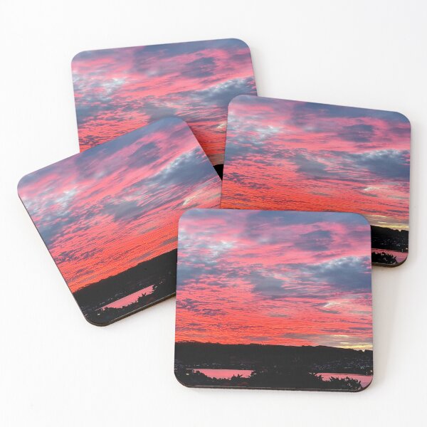 Item preview, Porirua Harbour Sunset designed and sold by Wild Blue Designs NZ.