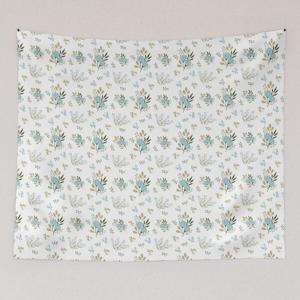 Item preview, Azzurro Floral Pattern!!!  designed and sold by Niceprint42.