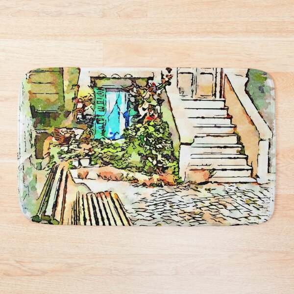 Item preview, Barbarano Romano: bench designed and sold by Giuseppe Cocco.