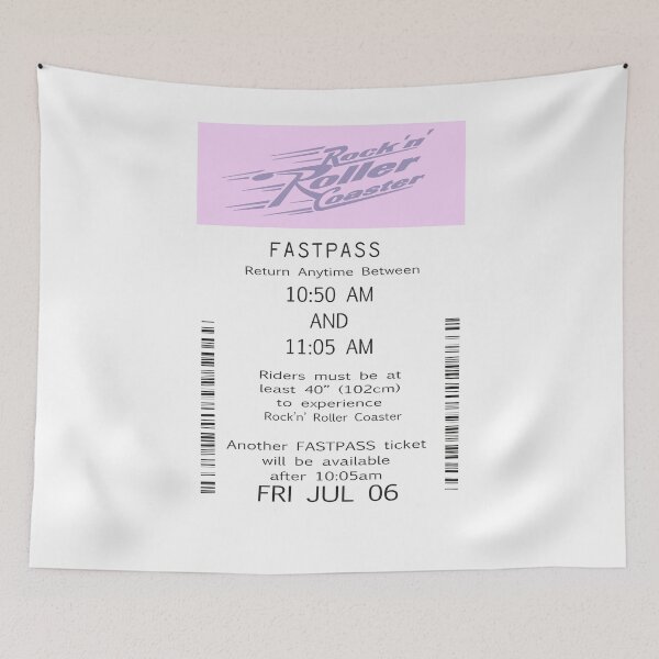 Item preview, Rockstar Ride Ticket  designed and sold by KatrinaAnya.