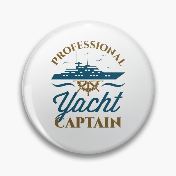 Item preview, Professional Yacht Captain Yachting Nautical designed and sold by jaygo.