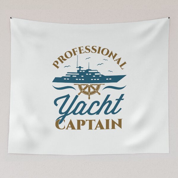 Item preview, Professional Yacht Captain Yachting Nautical designed and sold by jaygo.