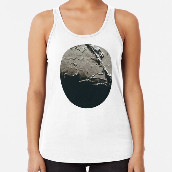 Lunar landscape Racerback Tank Top