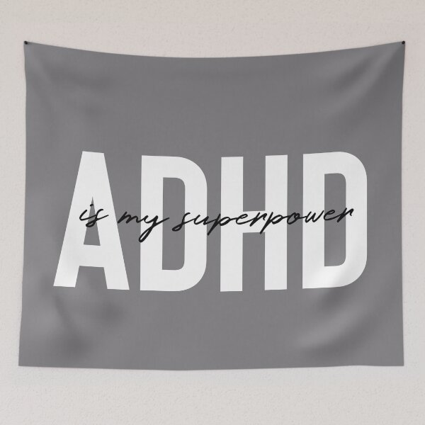 Item preview, Adhd is my superpower  designed and sold by Fatamimosh.