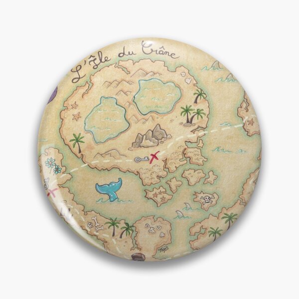 Item preview, Treasure map designed and sold by Boutchoupitchou.