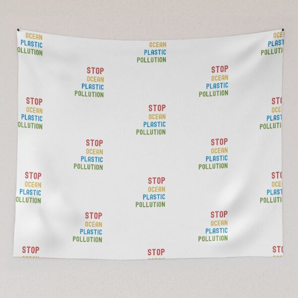 Item preview, Stop Ocean Plastic Pollution designed and sold by Nostraw.