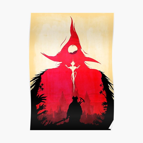 BLOODBORNE - Doppelbelichtung Poster