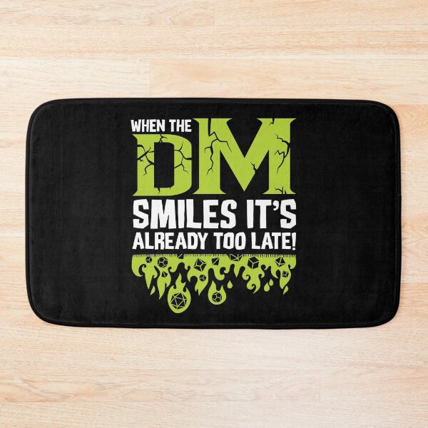 Item preview, Funny Dungeon Master (White) designed and sold by RoleplayRealm.