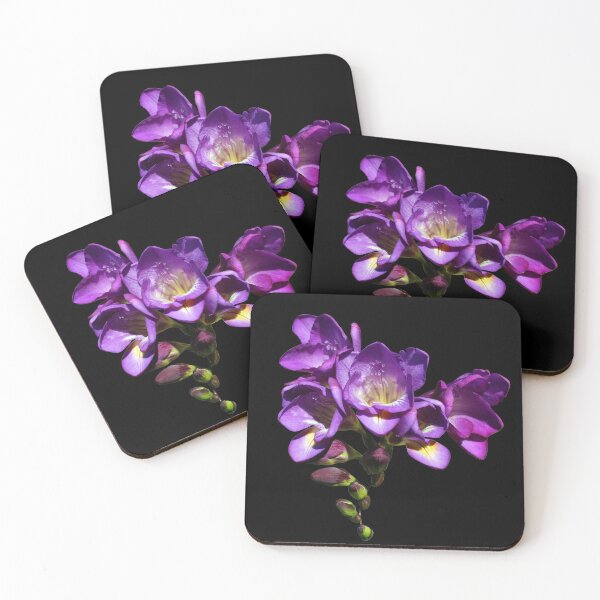 Item preview, Purple freesia flower designed and sold by CatCarrot.