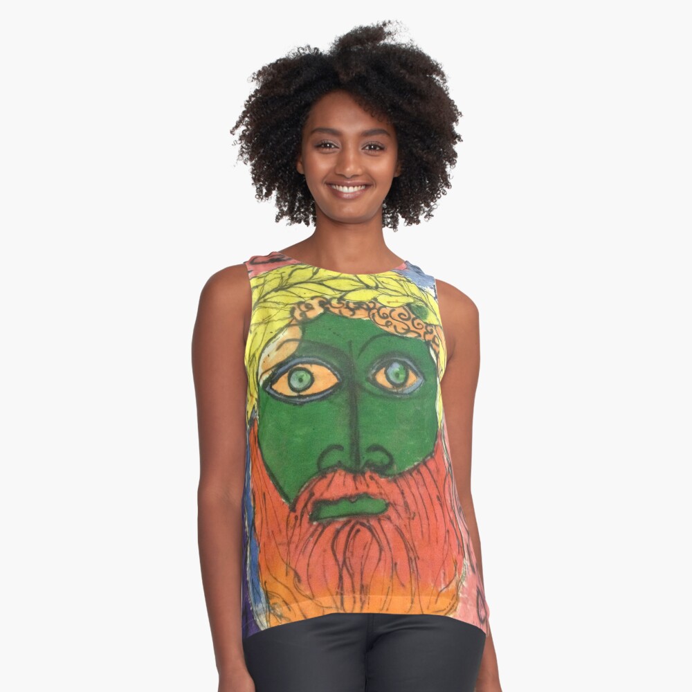 Item preview, Sleeveless Top designed and sold by DIGIVATIONS.