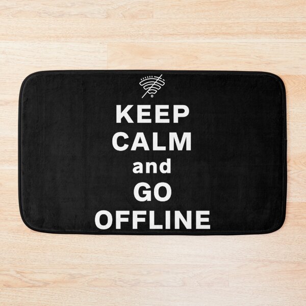 Item preview, Keep calm and go offline designed and sold by Try-It.