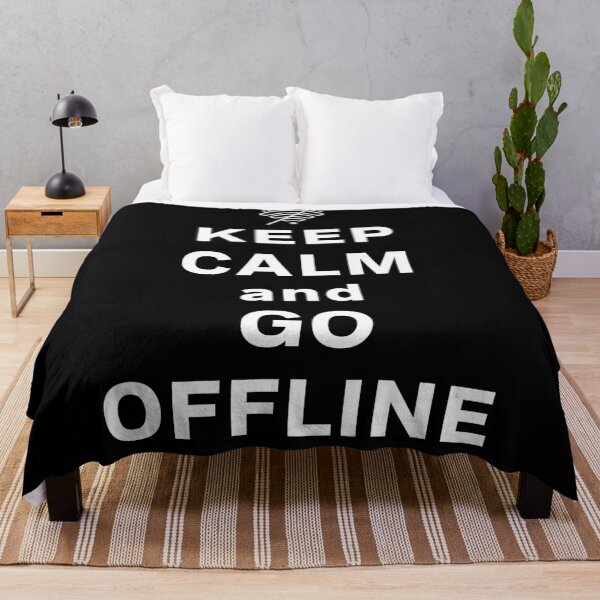 Item preview, Keep calm and go offline designed and sold by Try-It.