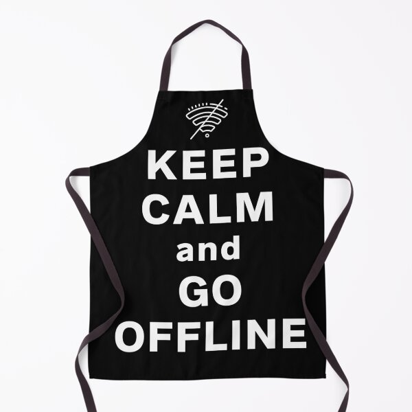 Item preview, Keep calm and go offline designed and sold by Try-It.