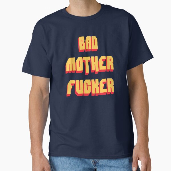 Item preview, Bad Mother Fucker Pulp Fiction Tarantino Samuel L Jackson 80s Movie designed and sold by zawitees.