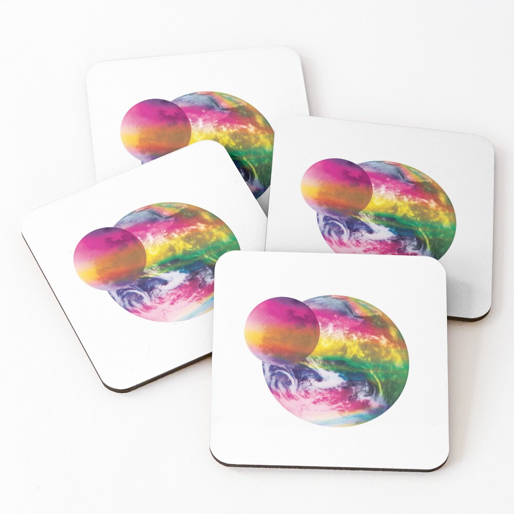 Item preview, Coasters (Set of 4) designed and sold by FarOutGraphics.