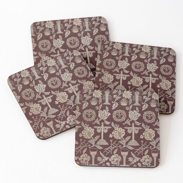 Item preview, Vintage Textiles - Textile of the Passion of Christ  designed and sold by KnightandMoon.
