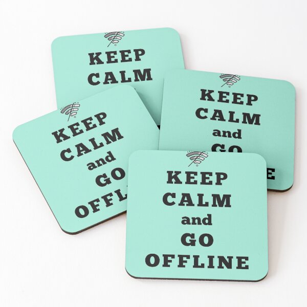 Item preview, Keep calm and go offline designed and sold by Try-It.