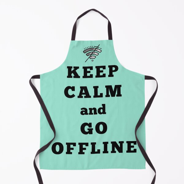 Item preview, Keep calm and go offline designed and sold by Try-It.