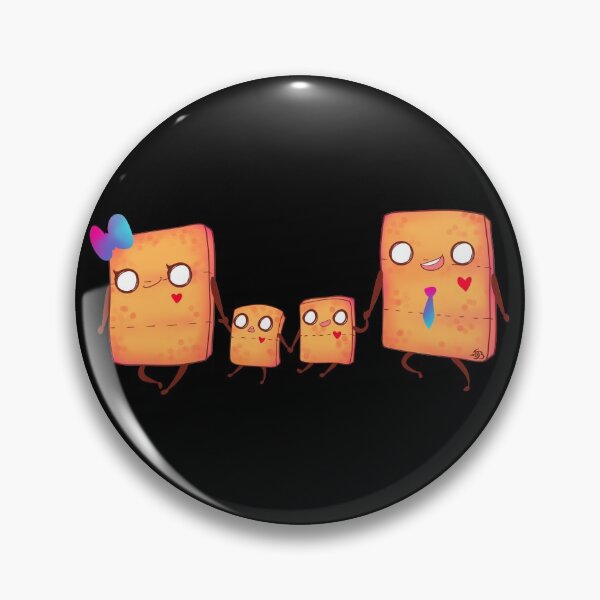 Item preview, Graham Cracker Family designed and sold by artby3lue5tar.