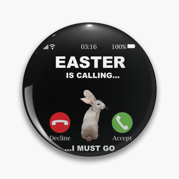 Item preview, Easter is Calling - Bunny Easter Rabbit designed and sold by Ibu83.