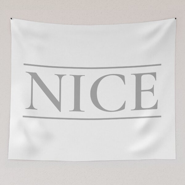 Item preview, Nice Tidy Clean Sharp Grey Lettering designed and sold by BigRed126.