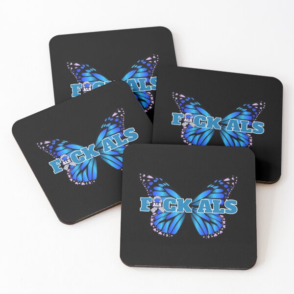 Artikelvorschau, Fick ALS mit Blue Butterfly entworfen und verkauft von wordsonly.