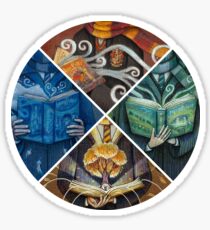Books Magic Sticker