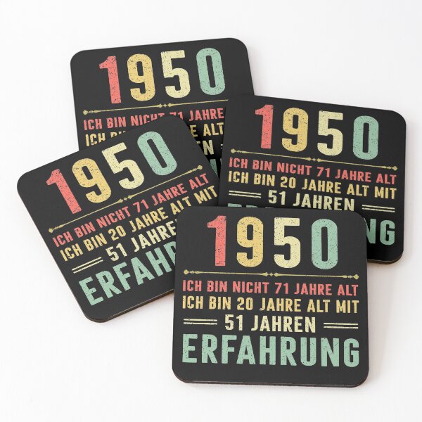 Item preview, Ich bin nicht 71 jahre alt, ich bin 20 jahre alt mit 51 jahren erfahrung. 1950 vintage designed and sold by mharlan0ue.