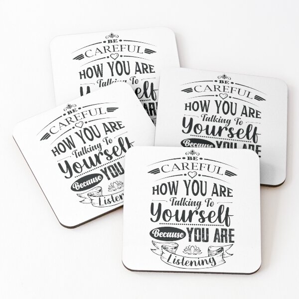 Item preview, Be careful how you are talking to yourself because you are listening. designed and sold by Beefytee.
