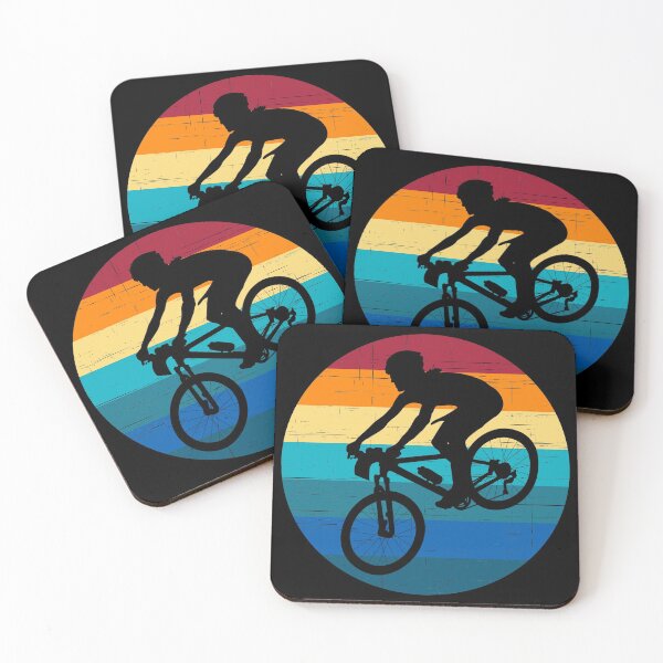 Item preview, Mountain Biker - Vintage Circle designed and sold by HeatherPore.