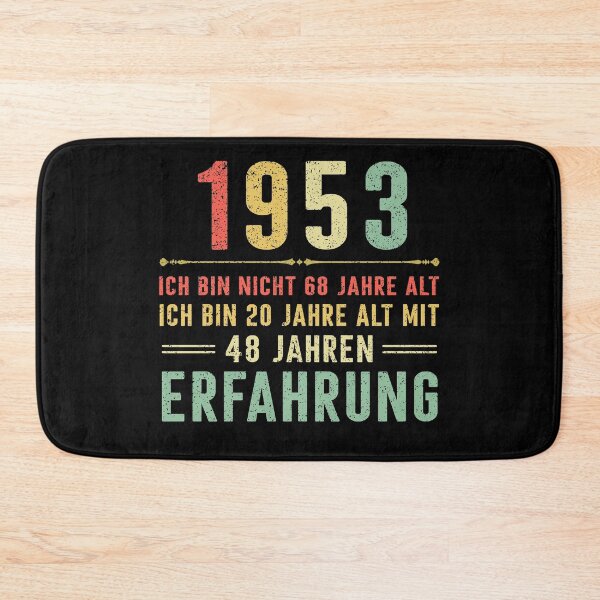 Item preview, Ich bin nicht 68 jahre alt, ich bin 20 jahre alt mit 48 jahren erfahrung. 1953 vintage designed and sold by mharlan0ue.