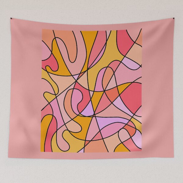 Item preview, Funky abstract colorful image  designed and sold by Fatamimosh.