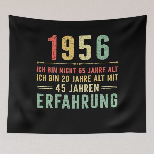Item preview, Ich bin nicht 65 jahre alt, ich bin 20 jahre alt mit 45 jahren erfahrung. 1956 vintage designed and sold by mharlan0ue.
