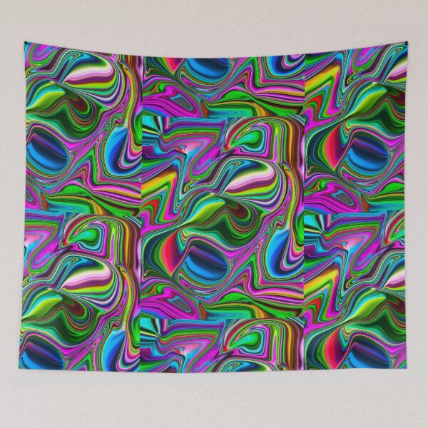 Item preview, warped ponds designed and sold by rainbowstencil.