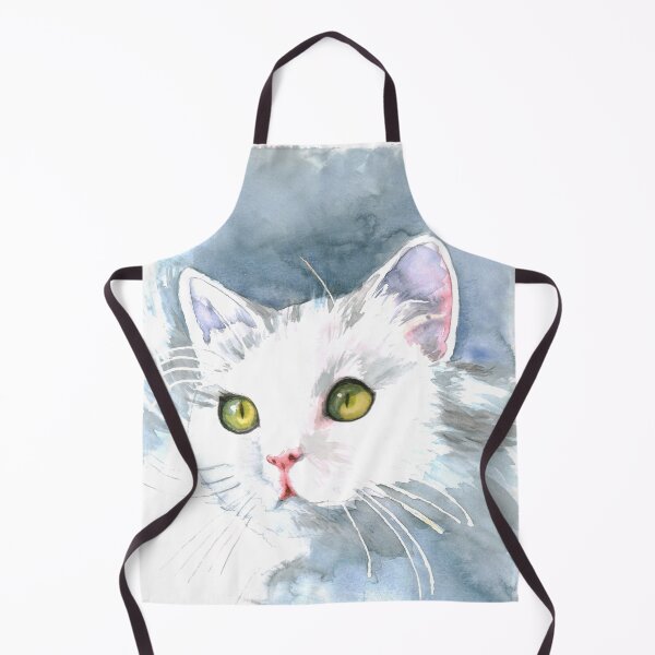 Item preview, A White Cat designed and sold by AmorDeusArt.