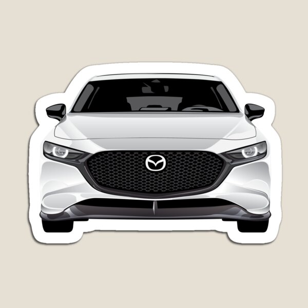 Item preview, Mazda 3 White designed and sold by paolovdesigns.