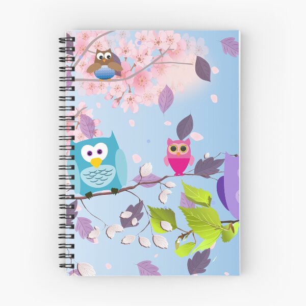 Item preview, Sweet owl on the pink tree designed and sold by Rixonius.