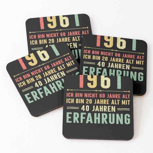 Item preview, Ich bin nicht 60 jahre alt, ich bin 20 jahre alt mit 40 jahren erfahrung. 1961 vintage designed and sold by mharlan0ue.