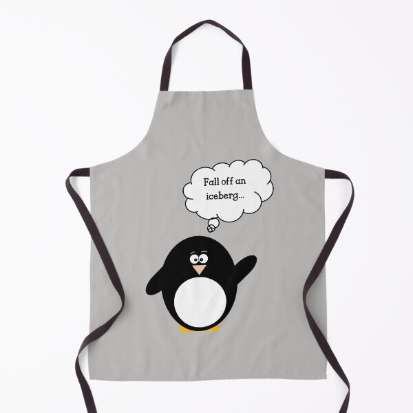 Item preview, Cute Penguin Funny Penguin Fall off an Iceberg designed and sold by lisaamakye.