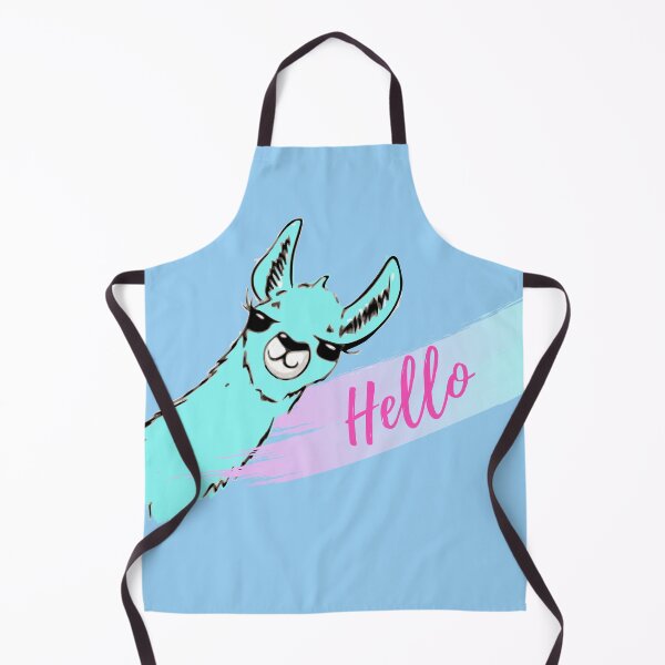 Item preview, Llama Saying Hello - Funny Llama Design designed and sold by LordAudes.