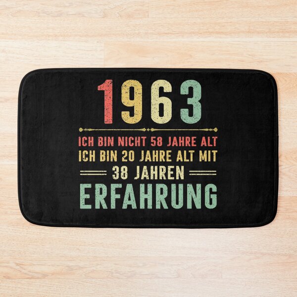 Item preview, Ich bin nicht 58 jahre alt, ich bin 20 jahre alt mit 38 jahren erfahrung. 1963 vintage designed and sold by mharlan0ue.