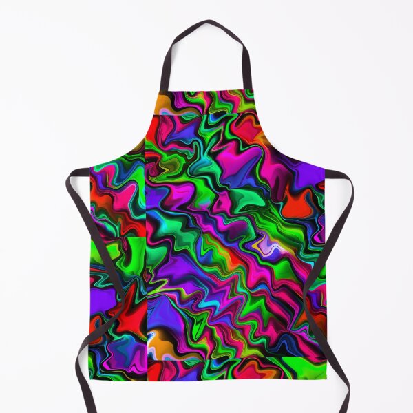 Item preview, waves of color designed and sold by rainbowstencil.