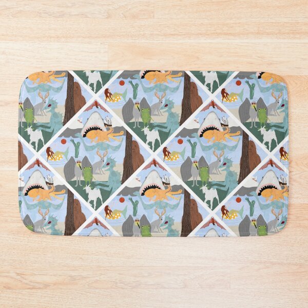 Item preview, Tierra de criptozoología designed and sold by Amy Hadden.