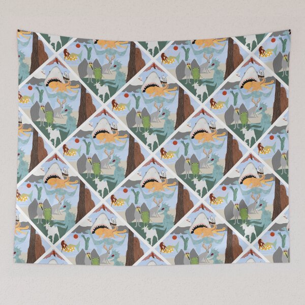 Item preview, Tierra de criptozoología designed and sold by Amy Hadden.