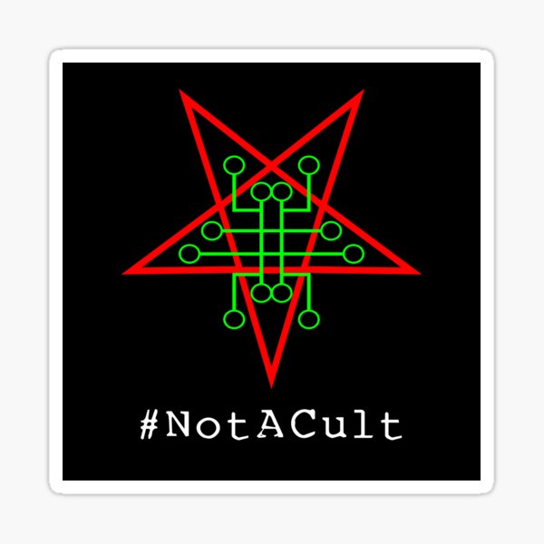 Not A Cult v1 Sticker