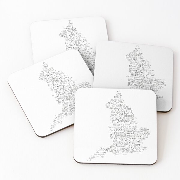 Item preview, English slang on a map designed and sold by Jonsa.