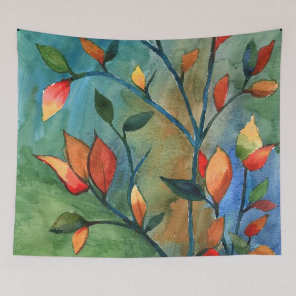 Item preview, Tree of Life - Leaves of Fire designed and sold by AmorDeusArt.