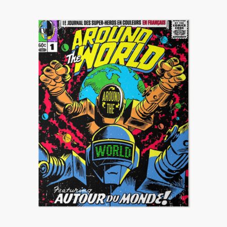 The World Art Board Print